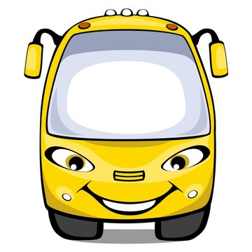Cartoon bus