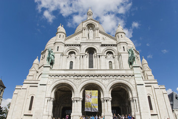 Fototapeta na wymiar Paris Sacre Coeur Montmartre