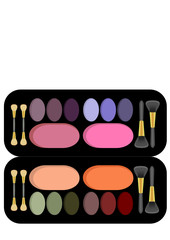 complete set of makeup