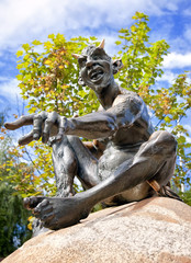 Devil Teufel Diavolo Diable in the Harz mountains