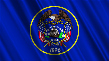 Fototapeta premium Utah Flag