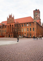 Old Town Hall- monument in Torun,Poland