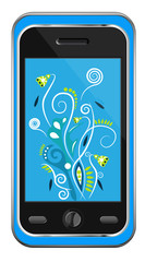 Mobile. Vector illustration