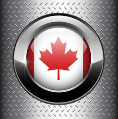 Canada flag button