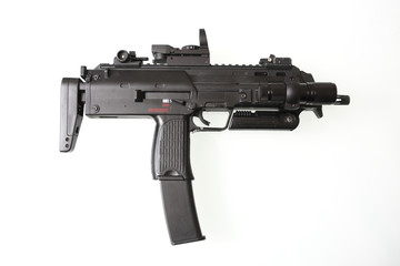 Assault gun on a white background