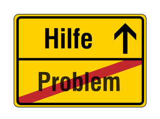 Hilfe - Problem Verkehrsschild