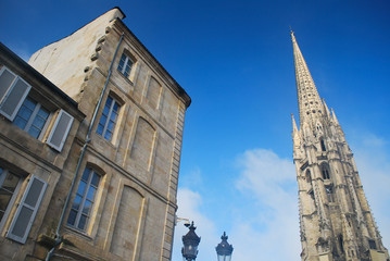 Clocher de la basilique Saint Michel de Bordeaux