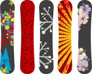 Snowboard design pack - see portfolio for more