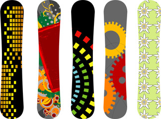 Snowboard design pack - see portfolio for more