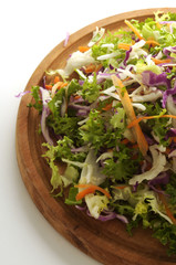 Verdure su tagliere