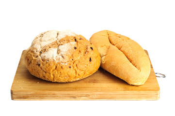 Some kinds of fresh bread