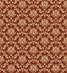 seamless damask pattern