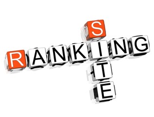 Obraz premium Ranking Site Crossword