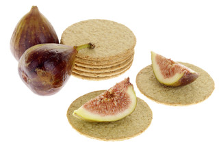 Oat Cakes with Figs