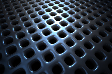 Chrome abstract background