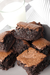 Milk and Brownies