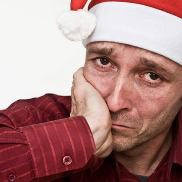 p&egrave;re no&euml;l triste