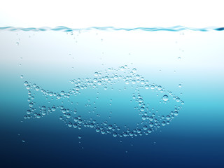 symbolic bubble's fish