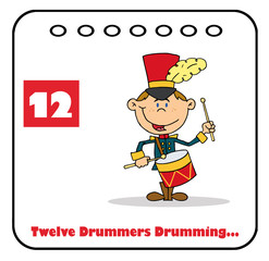 Twelve Days Of Christmas Calendar 12