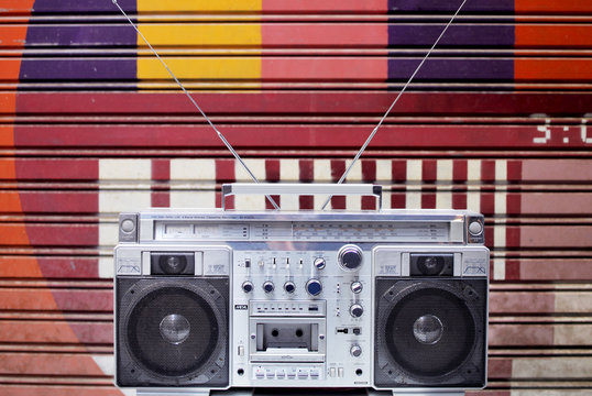 retro ghettoblaster