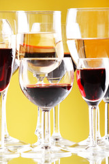 Wine glasses
