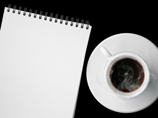 cup of hot coffee