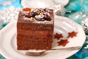 christmas gingerbread cake
