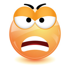 Smiley glossy vectoriel 405