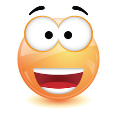 Smiley glossy vectoriel 401