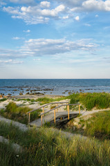 Beach of Bratten Strand, Denmark