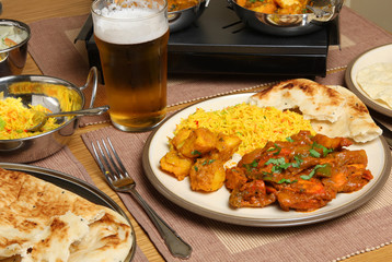 Indian curry Food Meal