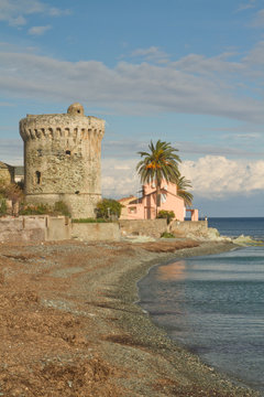 plage de miomo (village corse)