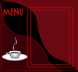 Coffee menu