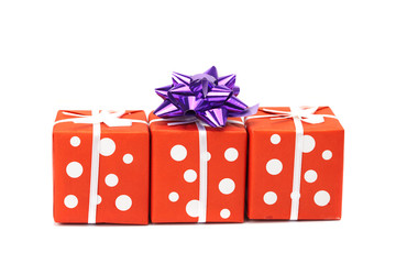 presents isolated on white