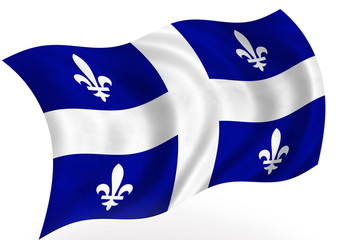 Quebec (Canada) flag
