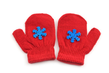 Red mittens