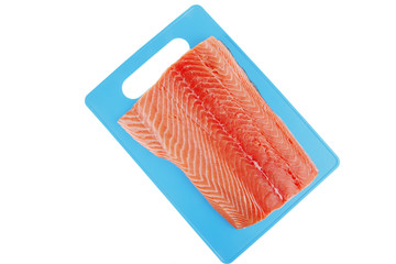 big salmon fillet