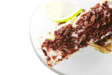 light cake and lemon