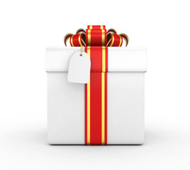 Gift box - 3d render