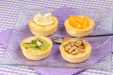 Mini fruit tarts