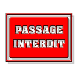 Passage interdit