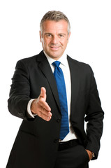 Business handshake
