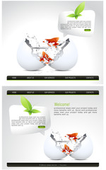 Website template