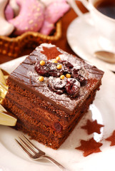 christmas gingerbread cake