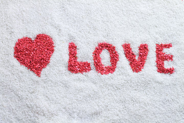 sand love