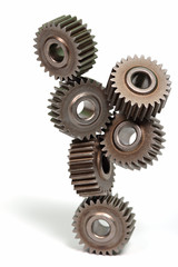 Figure of six gears.