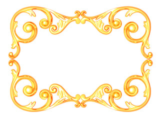gold moulding