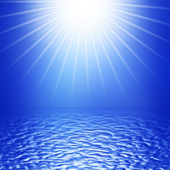 Sun and water