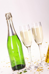 Champagne and party!