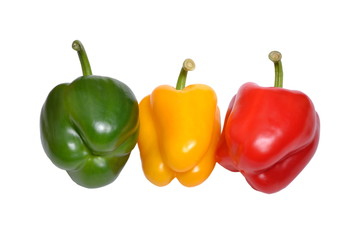 Fresh sweet peppers